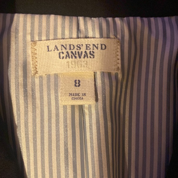 Lands End blazer Size 8 FITS 6 - Picture 12 of 16